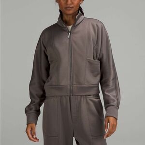 Lululemon Lab Fleece Track Jacket in Rover